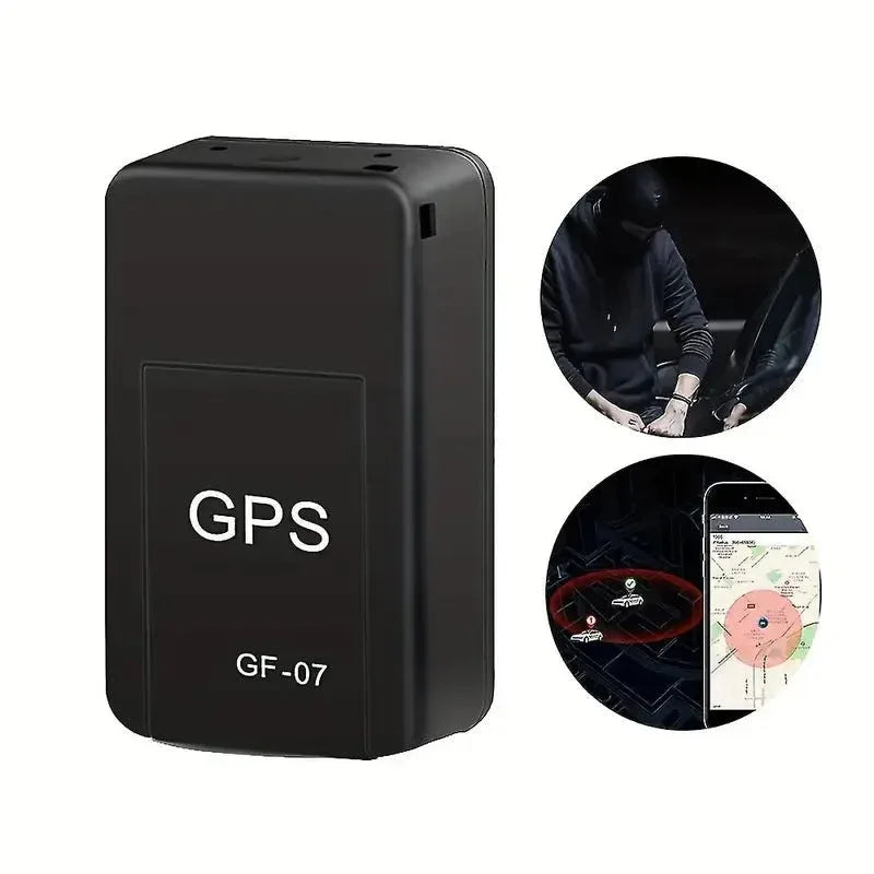 Compact Magnetic Vehicle GPS Tracker with No Monthly Fees | Real-Time Location Finder for Cars Motorcycles Bikes | Waterproof Mini Device