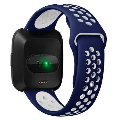 Silicone Replacement Wristband for Fitbit Versa 2 – Moisture-Resistant, Adjustable Fit Sport Strap for Everyday Workouts & Active Wear