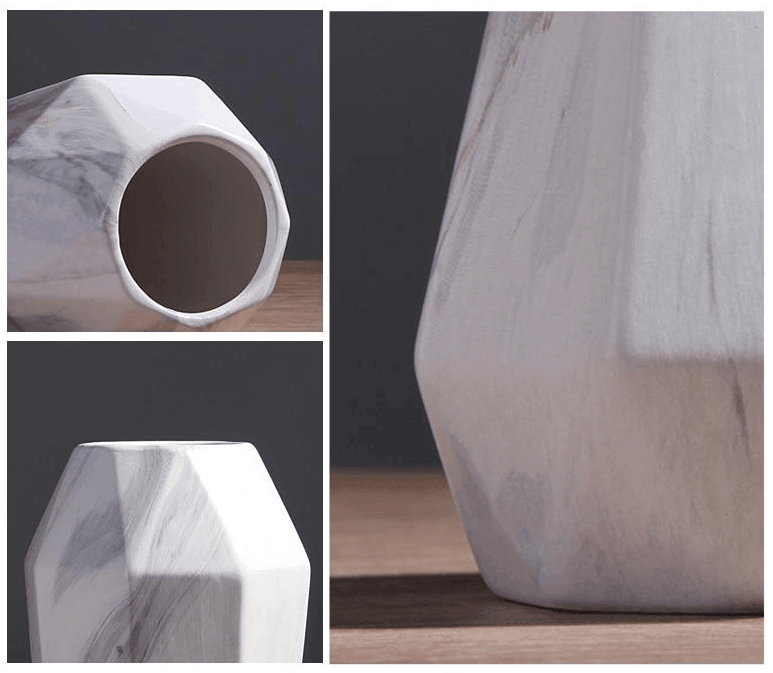 MarbleMosaic™ Modern Vase