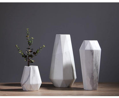 MarbleMosaic™ Modern Vase