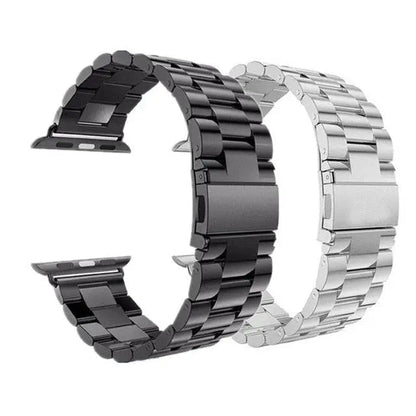 Metal Watchband Twin Pack – Mesh & Link Straps Compatible with 42mm, 46mm, 49mm Smartwatches