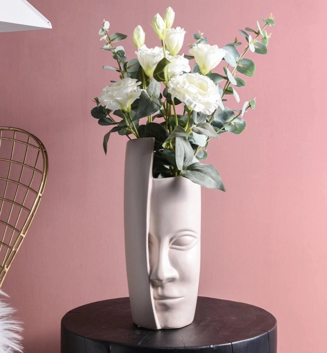 Artistic Face Vase