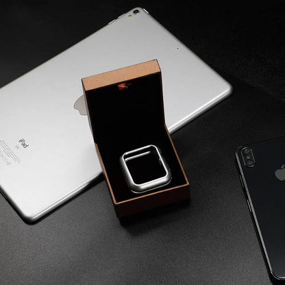 Metal Bumper Shell with Hardened Display Shield for 38mm-44mm Wearable Tech
