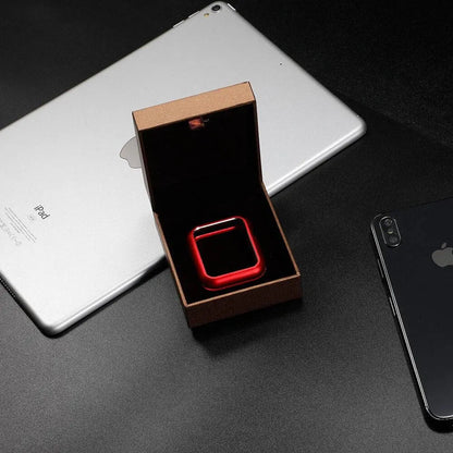 Metal Bumper Shell with Hardened Display Shield for 38mm-44mm Wearable Tech