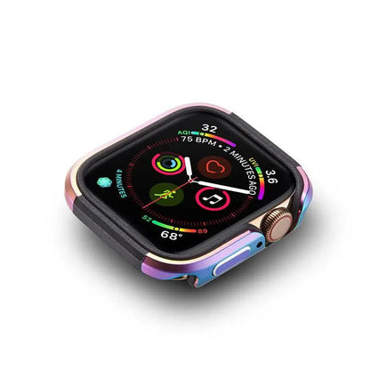 Aluminum Protective Case for Apple Watch Series 4 & 5 – 40mm or 44mm Full-Coverage Shell