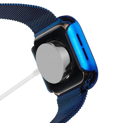 Aluminum Protective Case for Apple Watch Series 4 & 5 – 40mm or 44mm Full-Coverage Shell