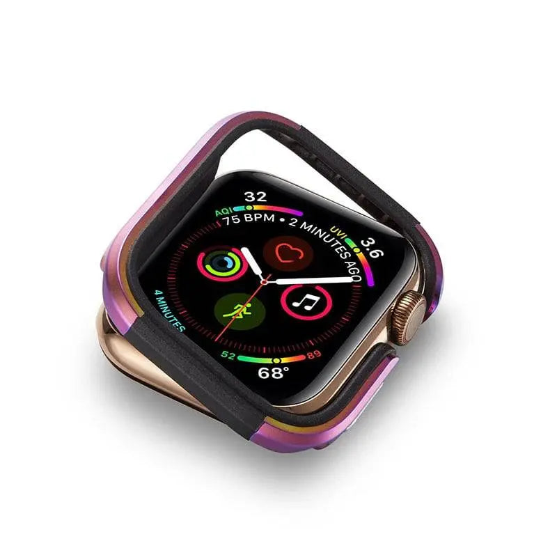 Aluminum Protective Case for Apple Watch Series 4 & 5 – 40mm or 44mm Full-Coverage Shell