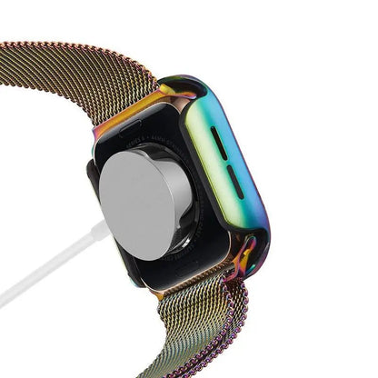 Aluminum Protective Case for Apple Watch Series 4 & 5 – 40mm or 44mm Full-Coverage Shell
