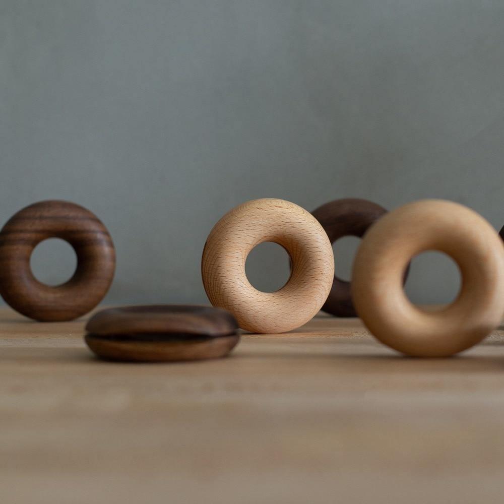 Wooden Bagel Clip
