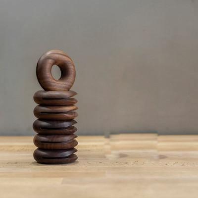 Wooden Bagel Clip