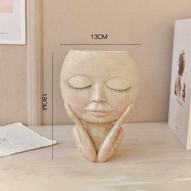 Rosy Cheeky Face Planter