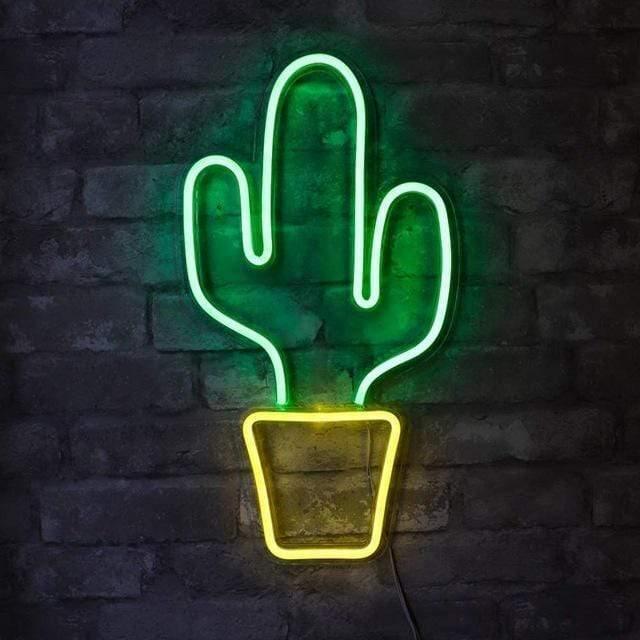 CactusGleam™- Neon Wall Decor