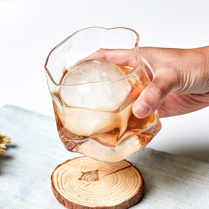 Transform Texture Whiskey Glass Duo