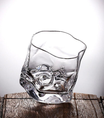 Transform Texture Whiskey Glass Duo