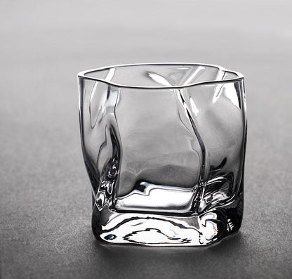 Transform Texture Whiskey Glass Duo