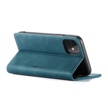 Folio Wallet iPhone Case – Leather-Finish Cover with Card Slots for iPhone 11, 11 Pro & Pro Max – Protective Edge Cover, Camera Cutout &
