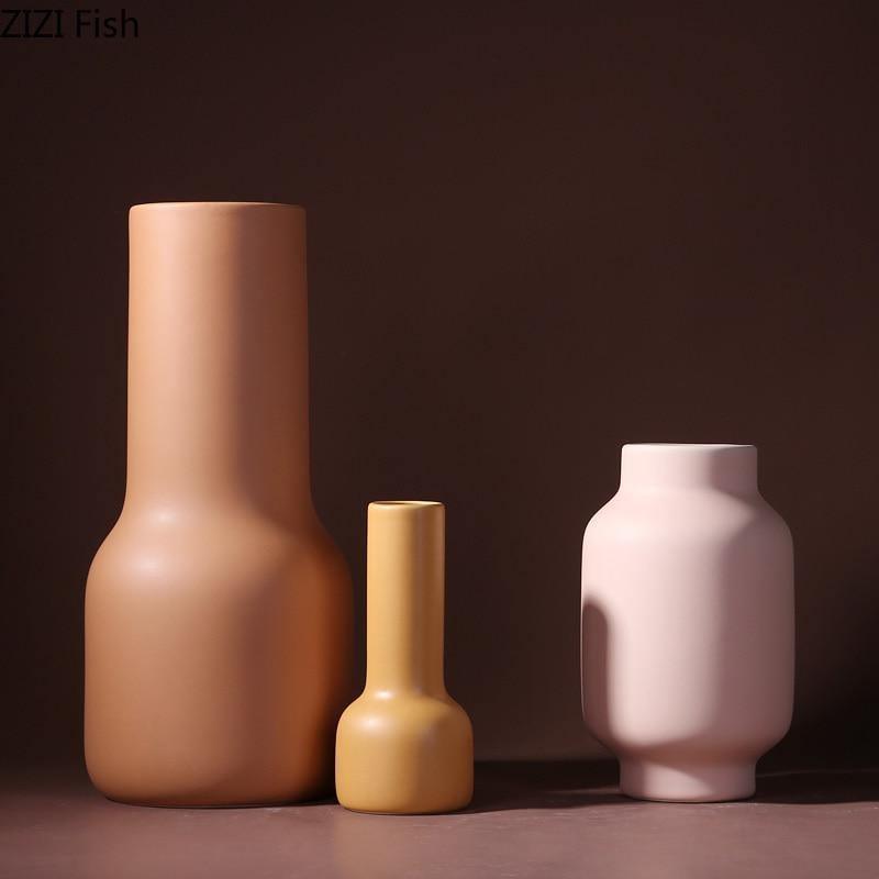 Franz Palette Clay Blossom Vase