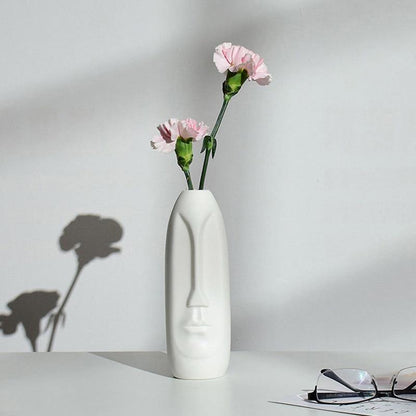 ElongaFace™ Ceramic Vase