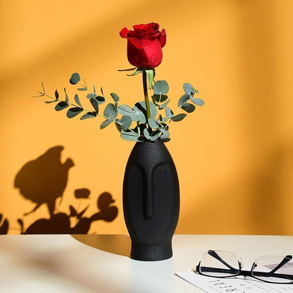 ElongaFace™ Ceramic Vase