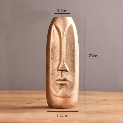 ElongaFace™ Ceramic Vase