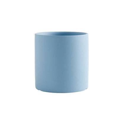 Vibrant Traditional Circular Ceramic Pot Planter