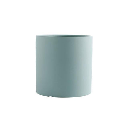 Vibrant Traditional Circular Ceramic Pot Planter