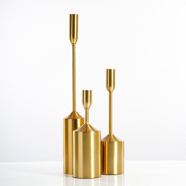 Gold Candle Stands