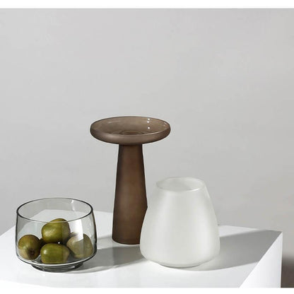Eduardo - Frosted Glass Vessel