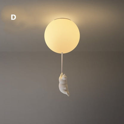 Fun Bear Shaped Ceiling Lamp