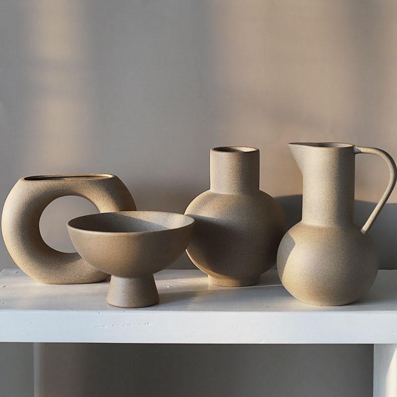 Allison Clay Pottery Vases