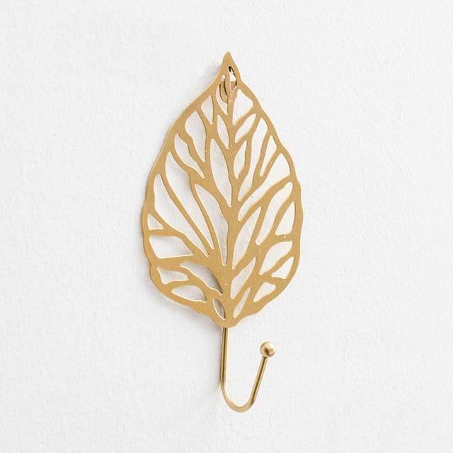 Nature's Foliage Metal Wall Hooks
