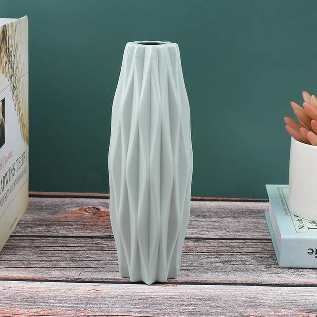 Angular Slim Floral Vase