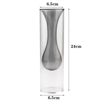 Elegant Glass Bubble Vases