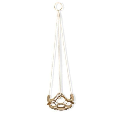Plant Hanger made with Vegan Leather and Rope