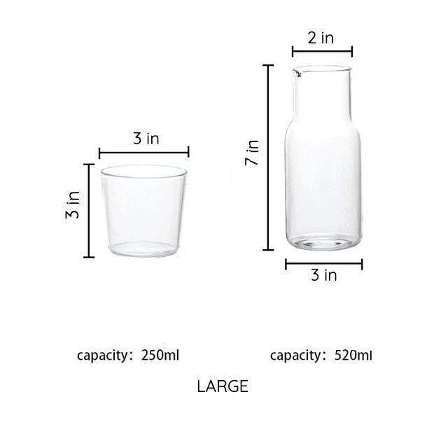 Crystal Clear Carafe Set