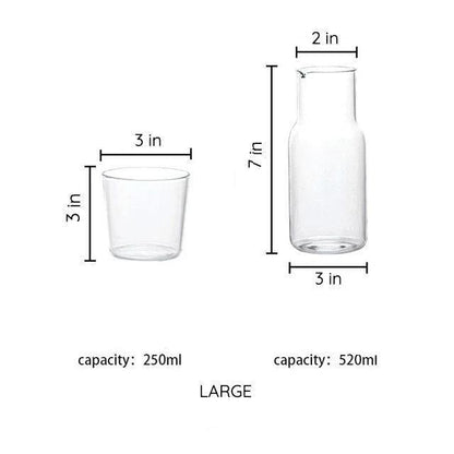Crystal Clear Carafe Set