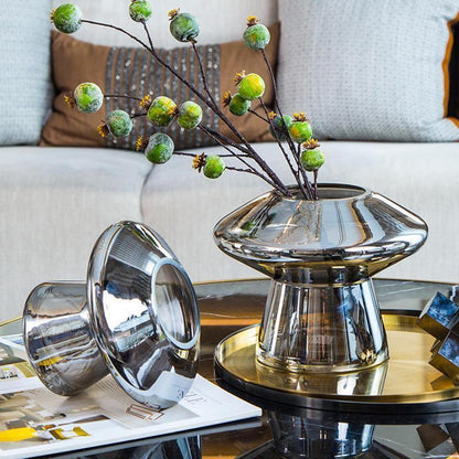 SilverLume™ Reflective Vase