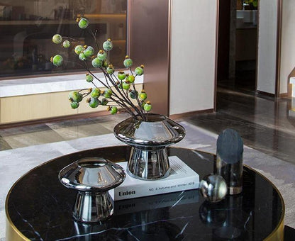 SilverLume™ Reflective Vase