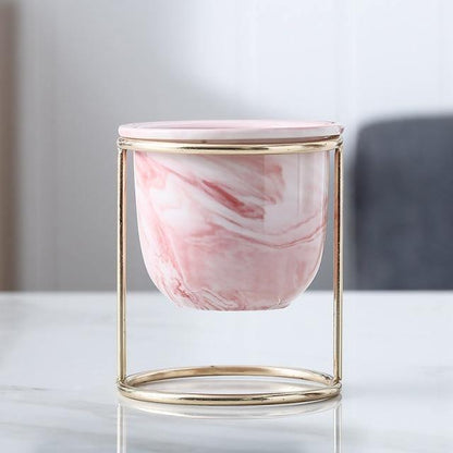 Regal Marble Ceramic Planter