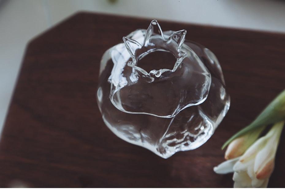 Pomegranate Glass Hydroponic Growth Vessel