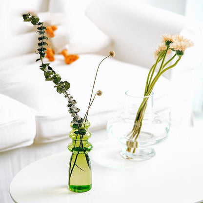Elegant Glass Bubble Vases