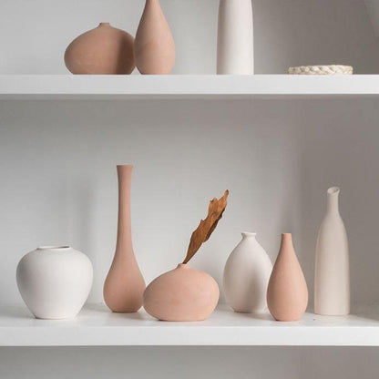 Neutral Ceramic Vases