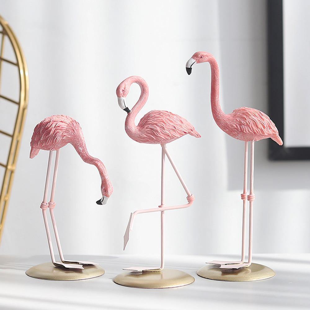 Exotic Flamingo Statuettes