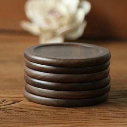 Wooden Coasters 6-Pack
