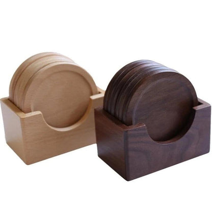 Wooden Coasters 6-Pack