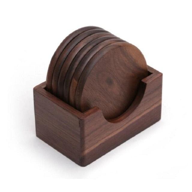 Wooden Coasters 6-Pack