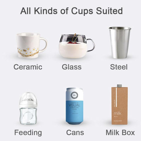 Elegant Ceramic Mug Warmer | Electric Coffee Warmer with Temperature Control & Auto Shut-Off for Perfect Beverage Enjoyment