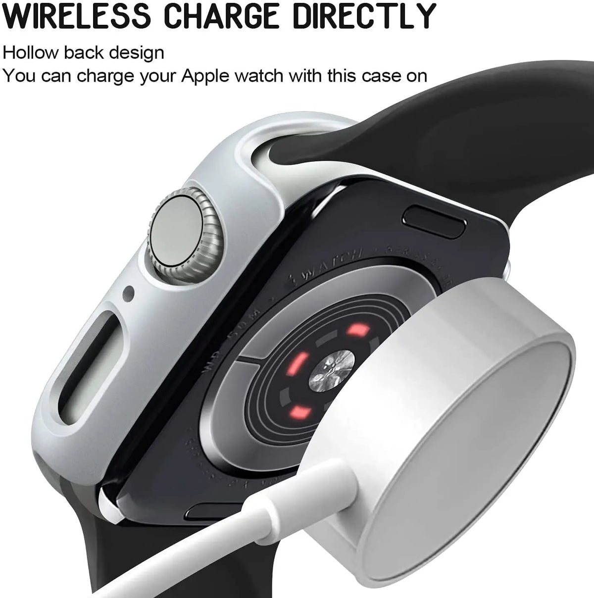 Protective Cover + Screen Shield for Apple Watch Series 7 – 41mm & 45mm Polycarbonate Case