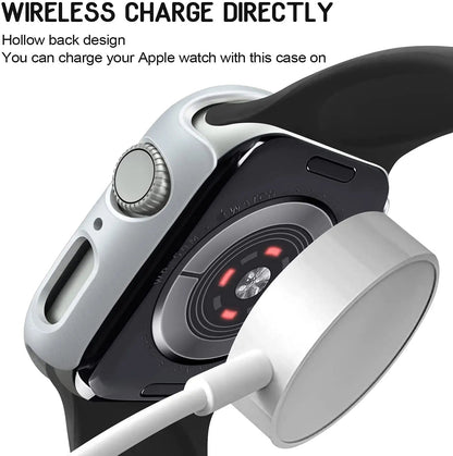 Protective Cover + Screen Shield for Apple Watch Series 7 – 41mm & 45mm Polycarbonate Case