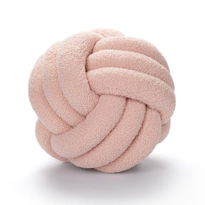 Triple Twist Cotton Fleece Cushion
